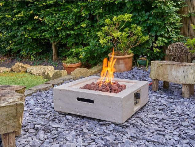 Field & Flame Mazus Gas Fire Pit