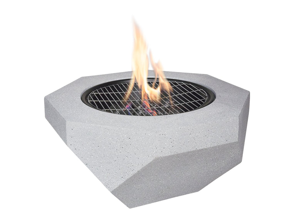 Field & Flame Rhoda Wood Burning BBQ Fire Pit