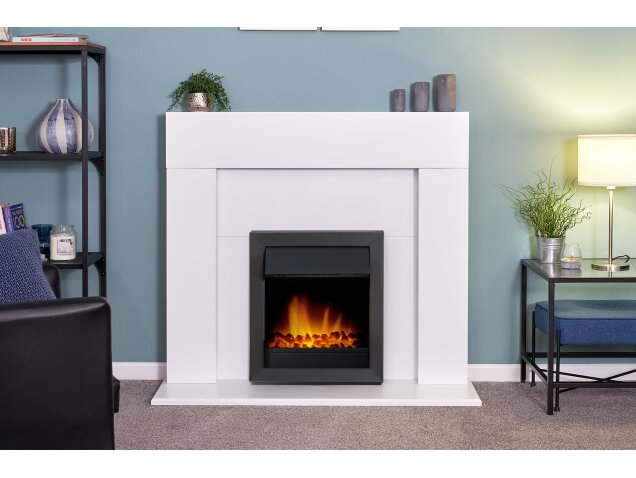 Adam Vancouver Electric Fire in Black