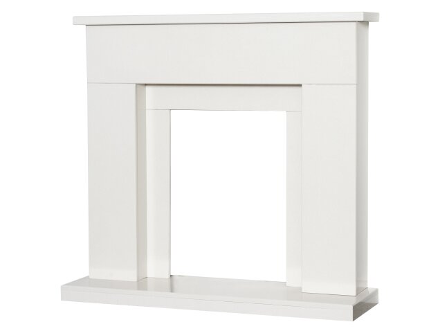 Adam Lomond White Marble Fireplace, 39 Inch