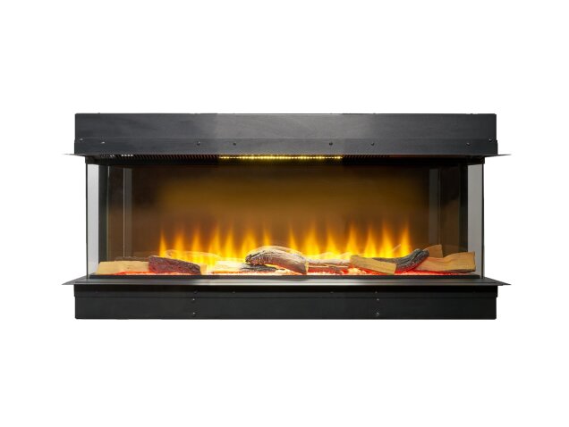 Adam Sahara Panoramic Media Wall Electric Fire, 42 Inch