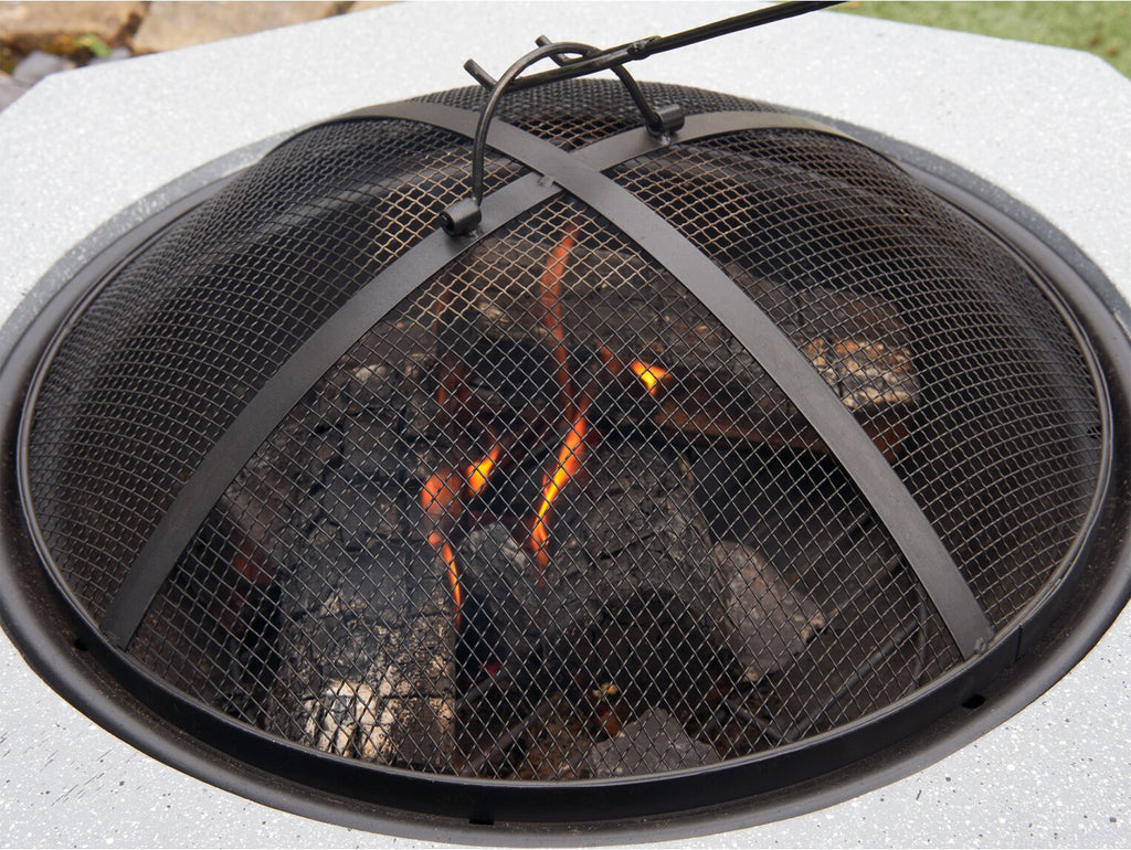 Field & Flame Rhoda Wood Burning BBQ Fire Pit