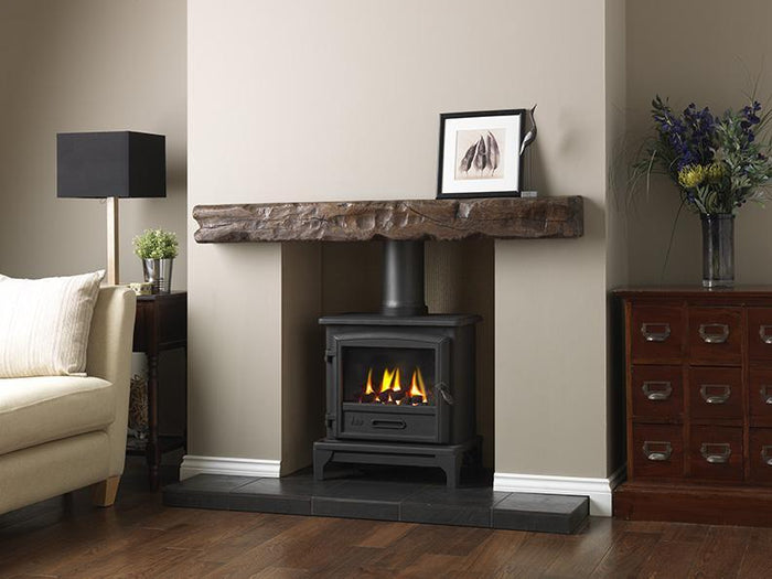 Valore Ridlington Gas Stove Coal - Remote