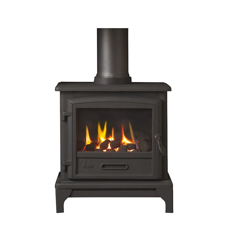 Valore Ridlington Gas Stove Coal - Remote